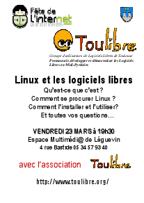 Affiche Conférence