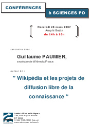 Affiche Wikipédia